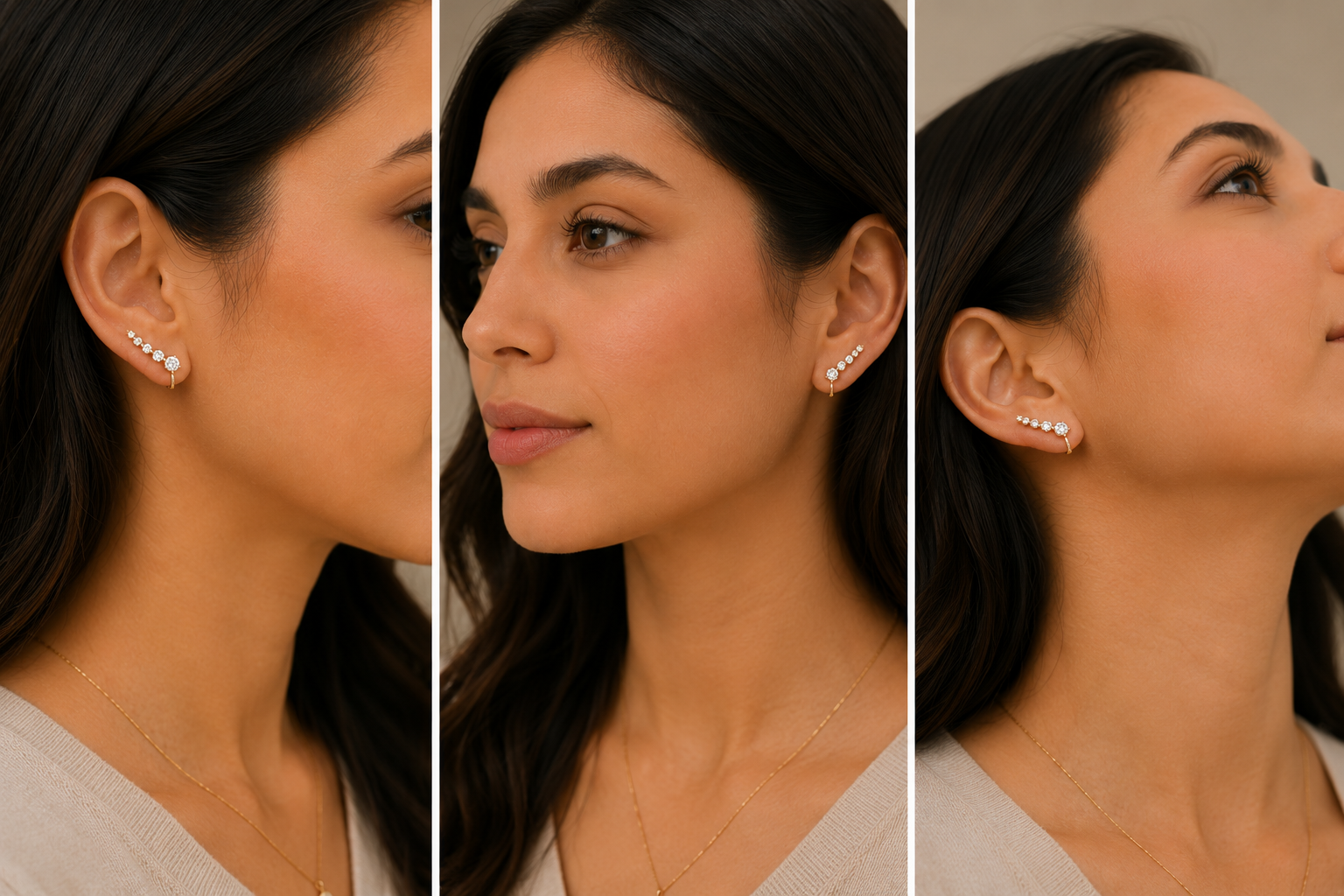 Golden Dragonfly Stud Earrings