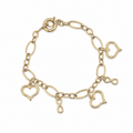 Heart Charm Bracelet