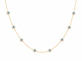 Evil Eye Station Necklace