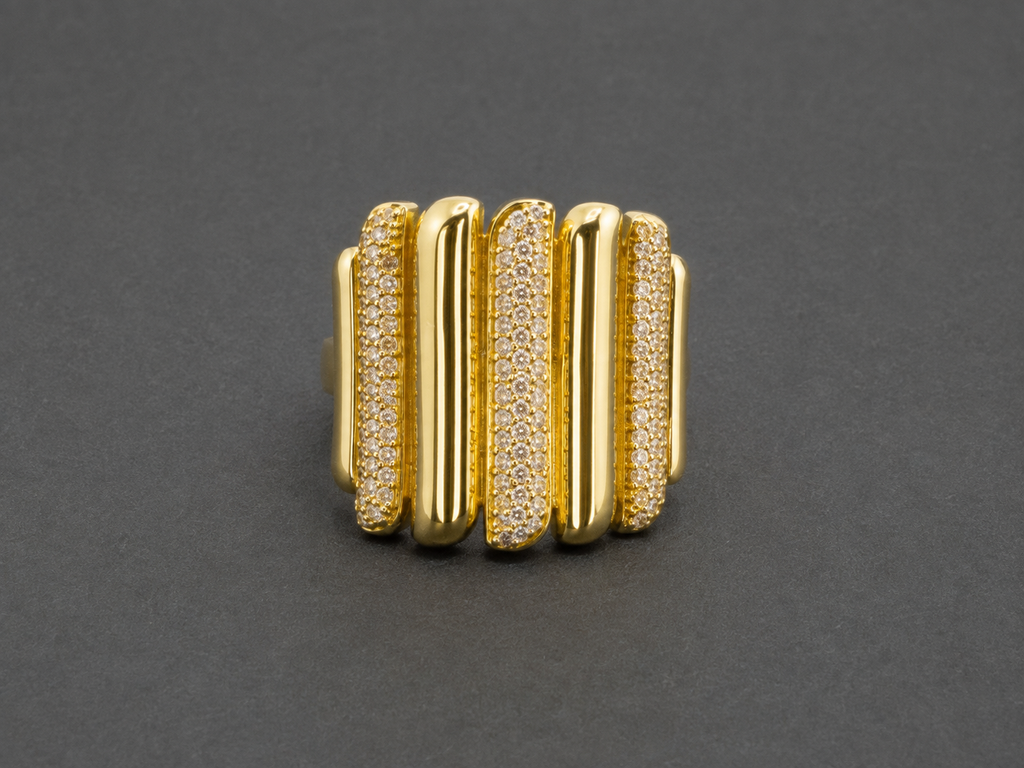 Radiant Wave Ring