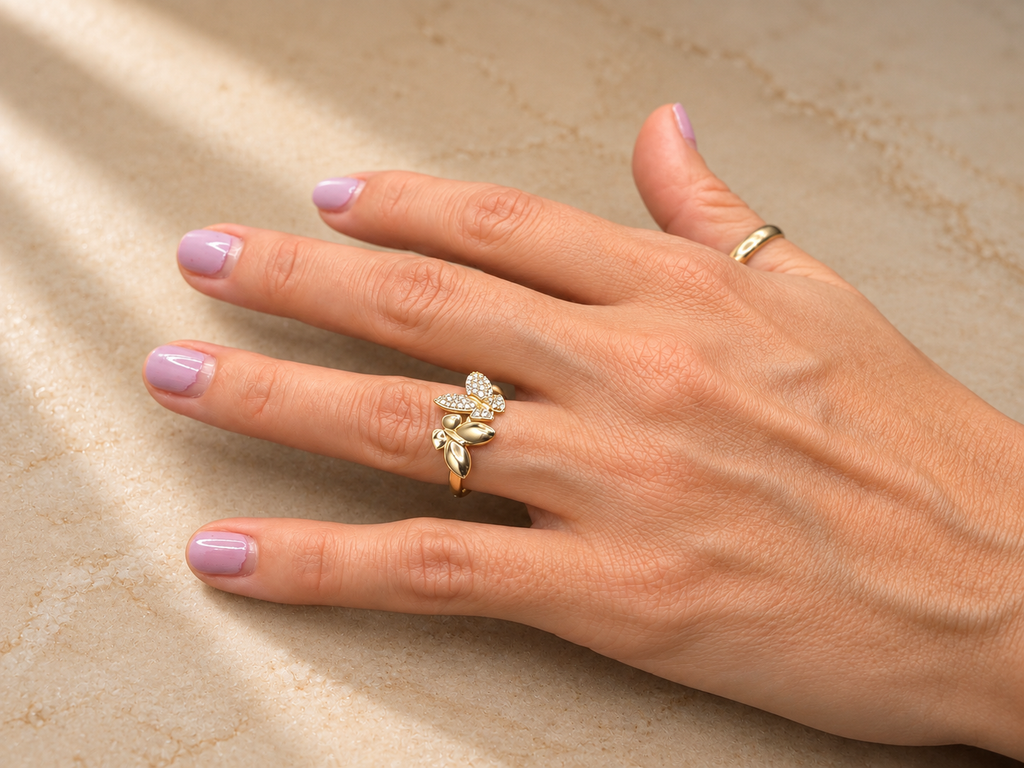 Butterfly Bloom Ring