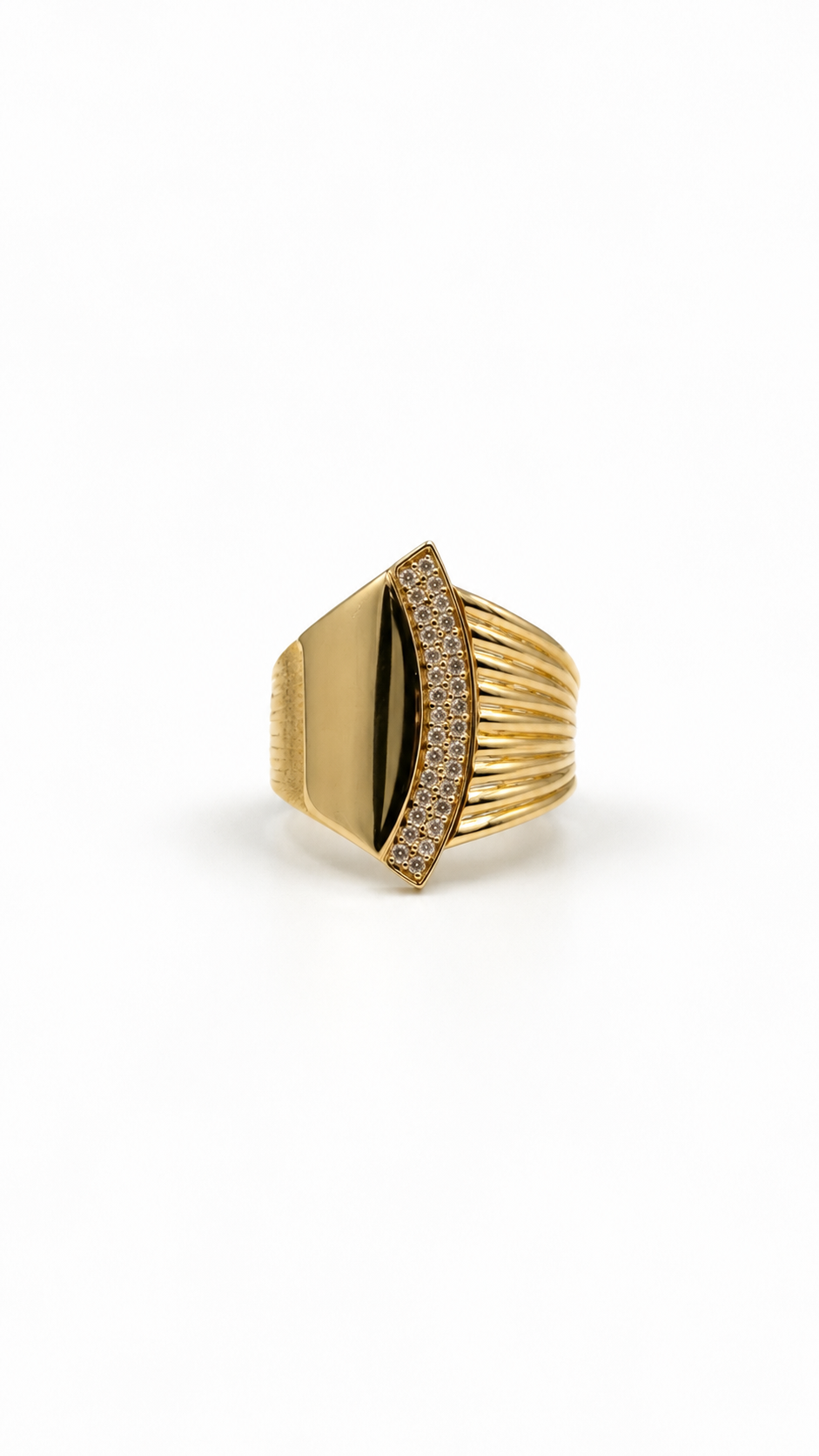 Gold Statement Ring
